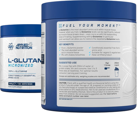 Applied Nutrition L Glutamine Powder 50 Serving