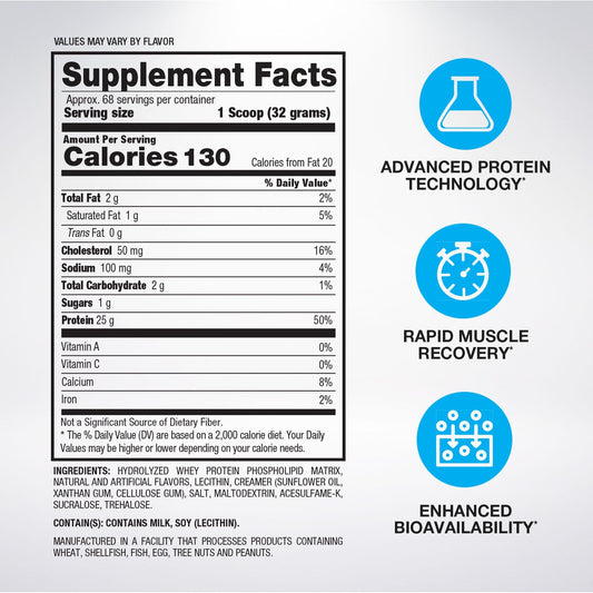 BPI Sports Hydro HD - 100% Hydrolyzed Whey Protein