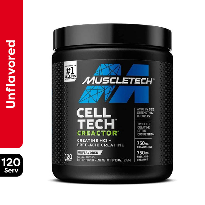MuscleTech Cell-Tech Creactor Creatine 120 Servings