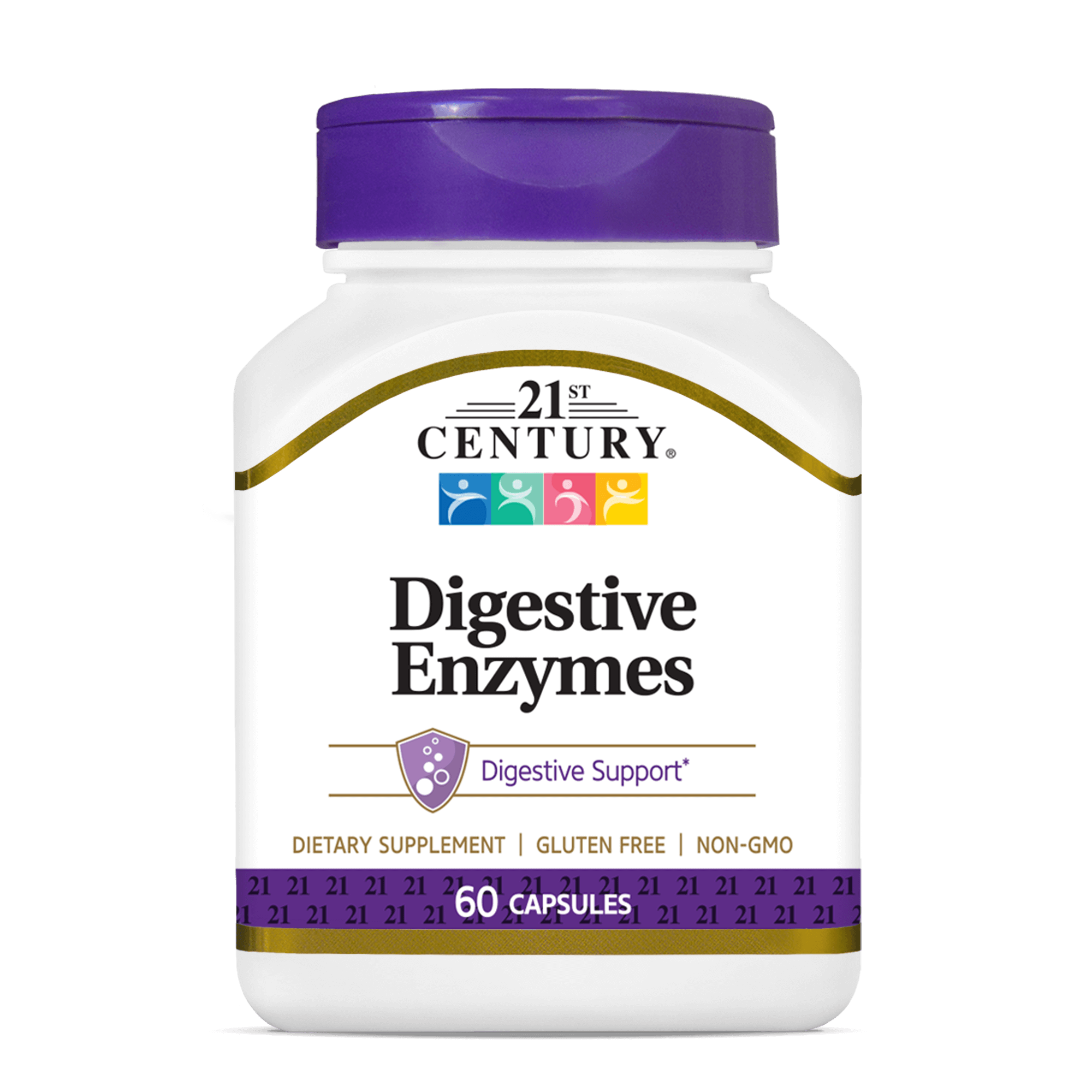 21st Century Digestive Enzymes 60 Capsules - Bodybuilding BD