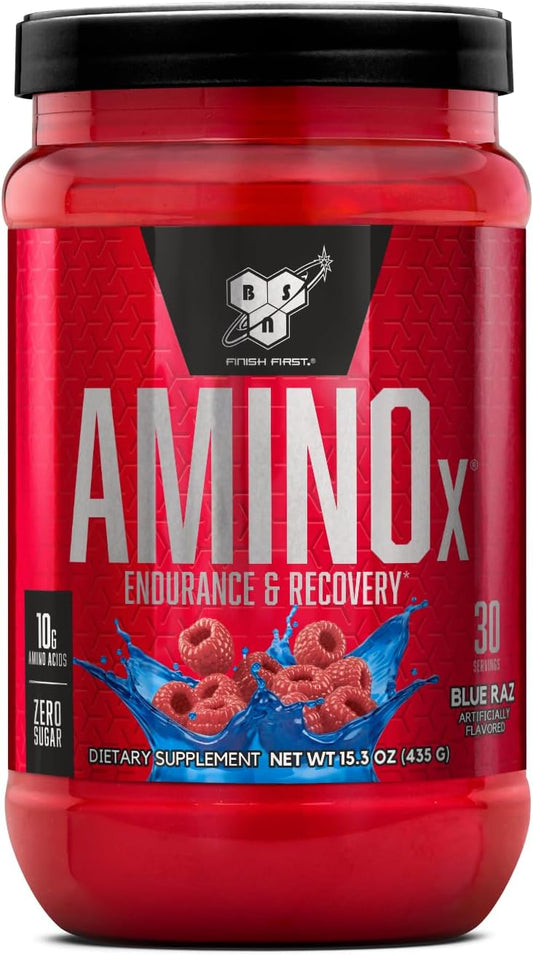 BSN Amino X BCAA 30 Serving - Blue Razz