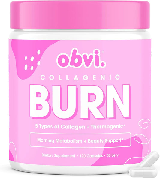 Obvi Collagenic Burn 120 Capsules 30 Servings