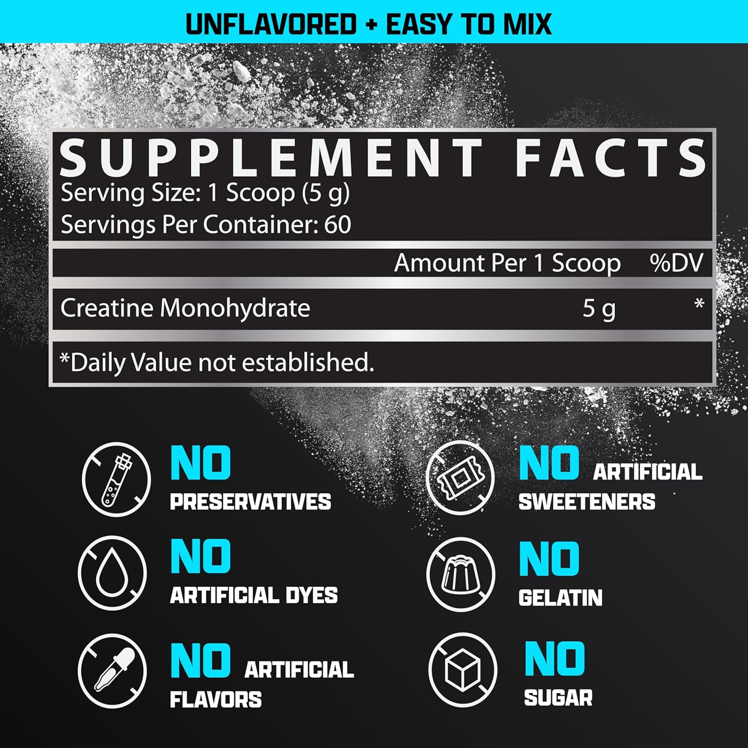 Nutrex Research Creatine Monohydrate 60 Serving