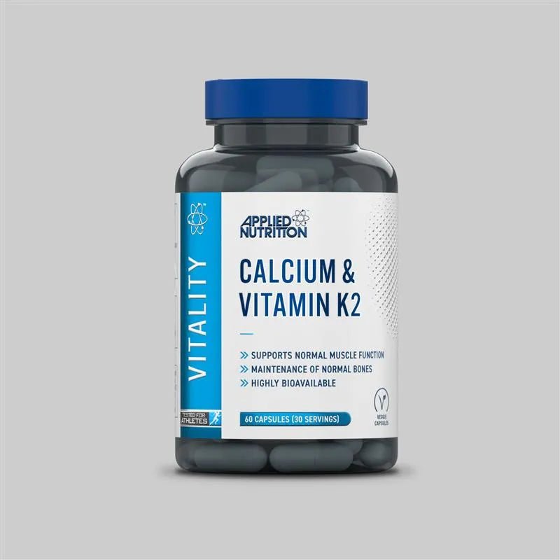 Applied Nutrition Calcium & Vitamin K2, 60 Capsules