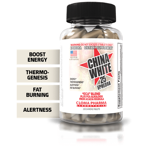 Buy Cloma Pharma China White Fat Burner 25 Ephedra - 100 Capsules Online at Best Price in Bangladesh