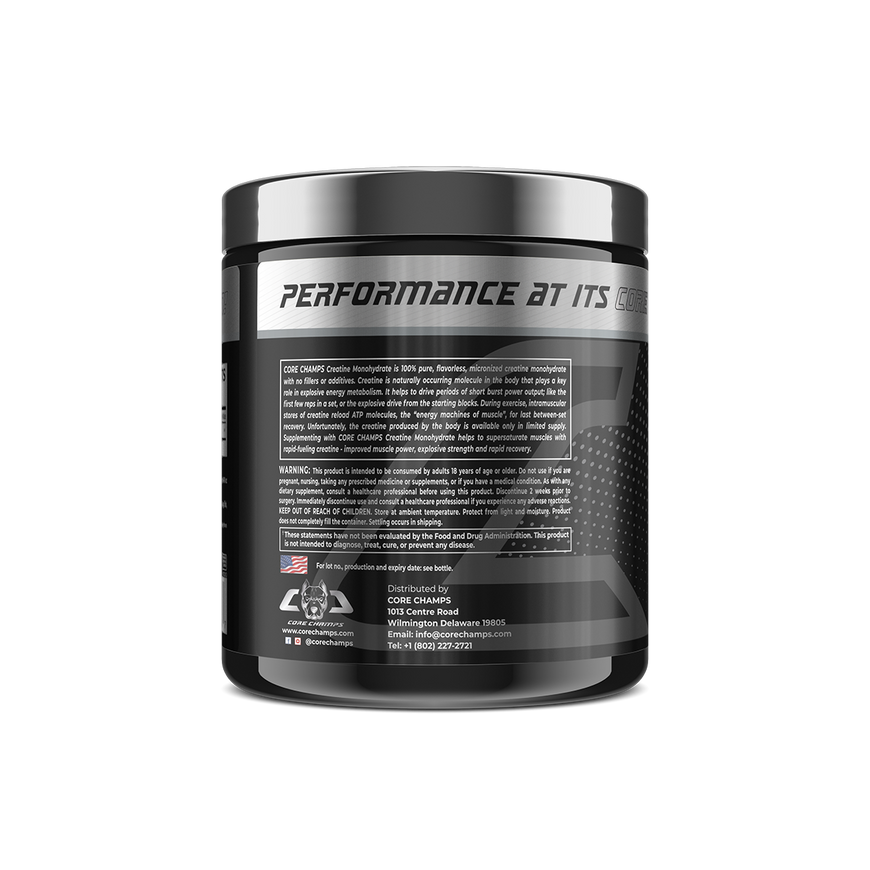 Core champs Creatine 5000mg 60 servings