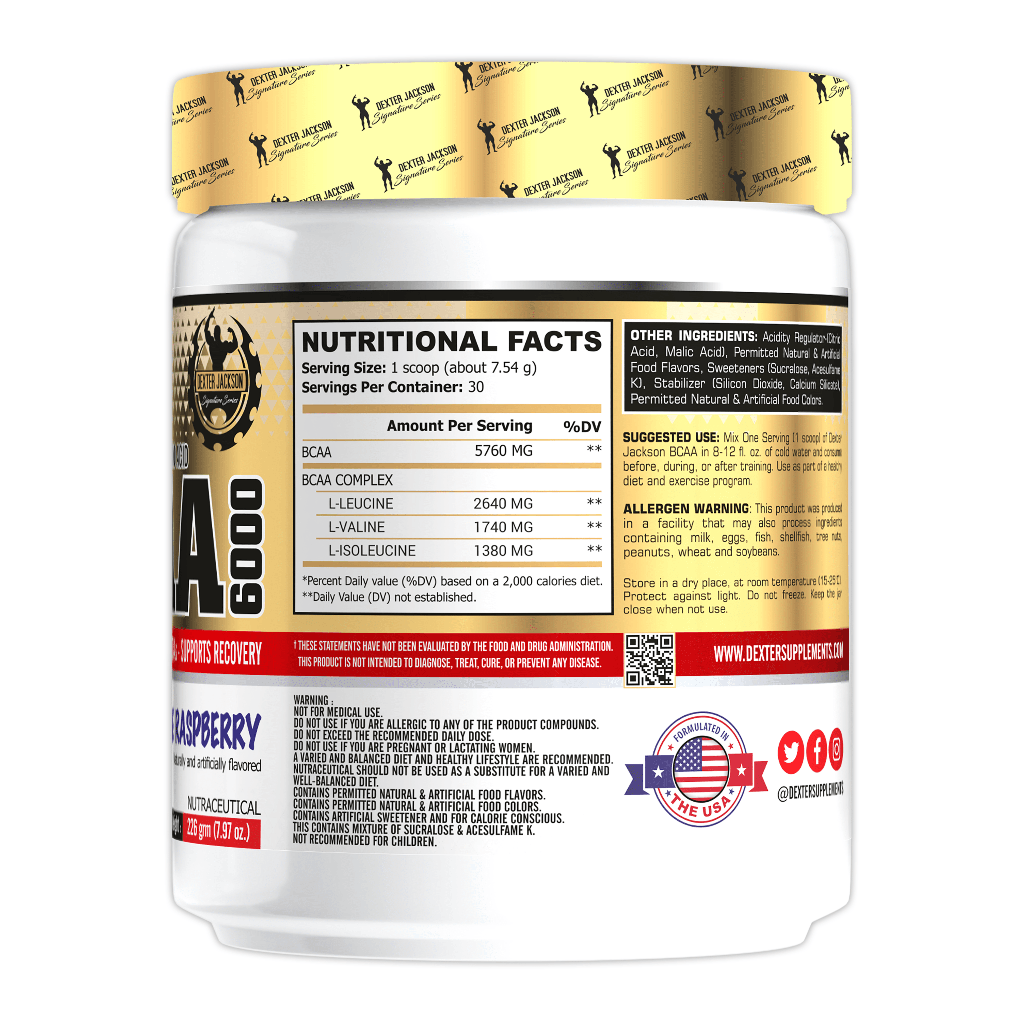 Buy Dexter Jackson BCAA 6000 Branched-Chain Amino Acids 30 Servings Online at Best Price in Bangladesh
