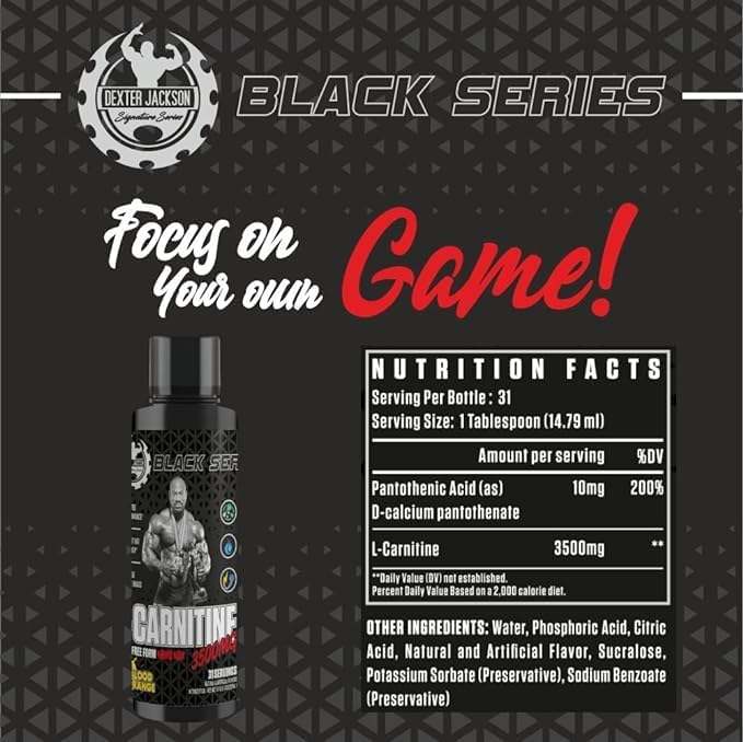 Buy Dexter Jackson Black Series L-Carnitine Liquid 31 Servings Online at Best Price in Bangladesh