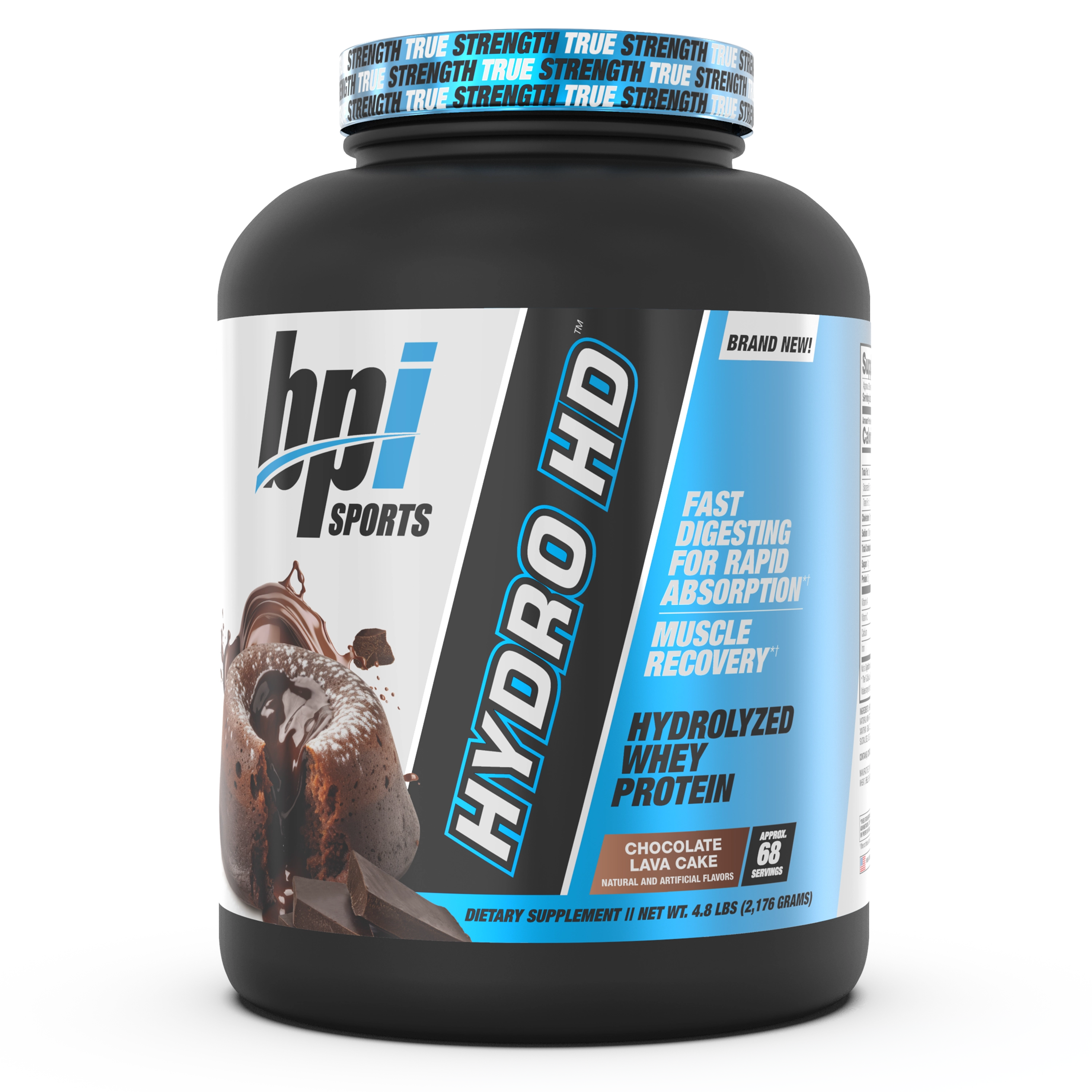 BPI Sports Hydro HD - 100% Hydrolyzed Whey Protein 4.8 lbs 68 Servings