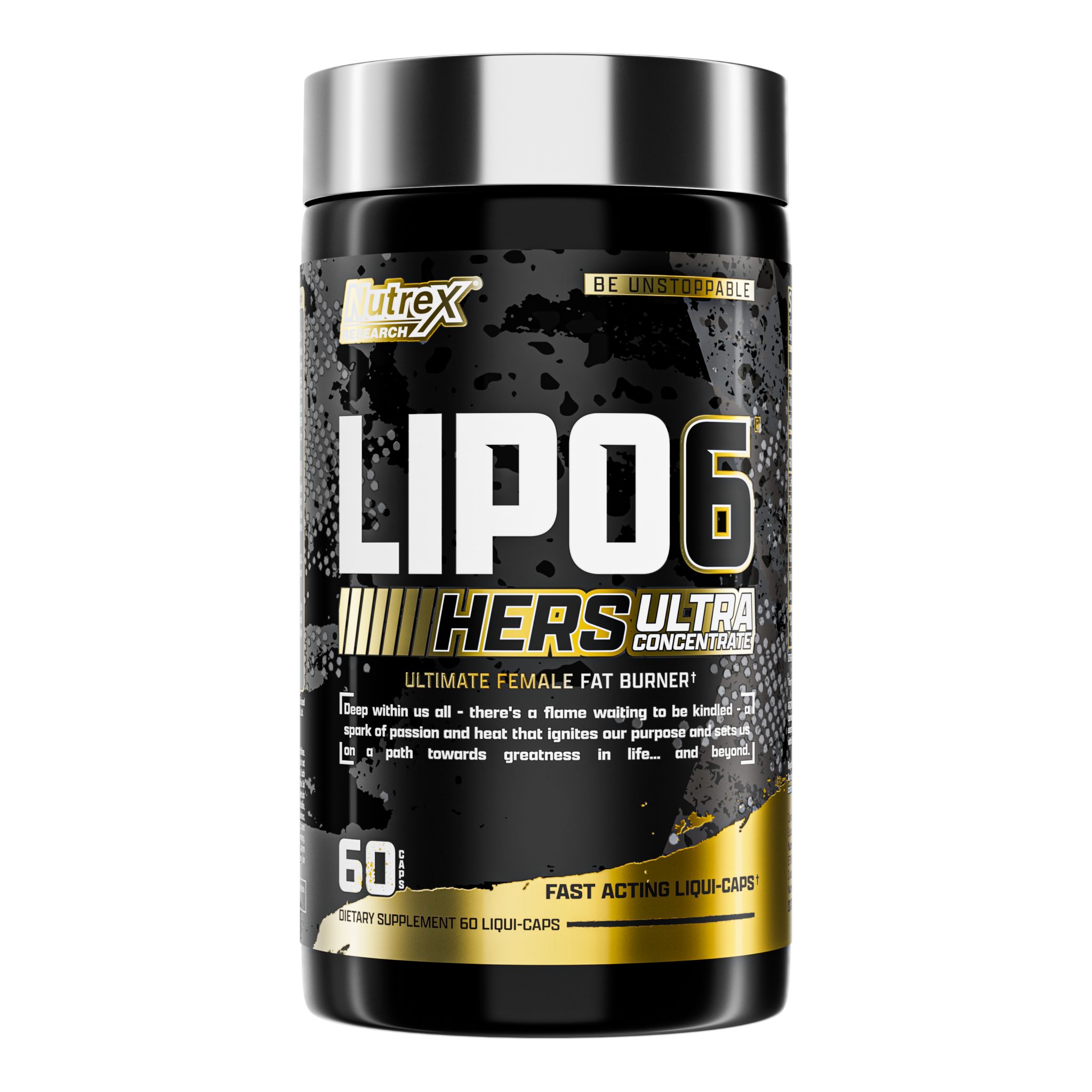 Nutrex Research Lipo-6 Black Hers Fat Burner 60 Capsules