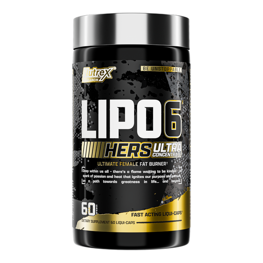 Nutrex Research Lipo-6 Black Hers Fat Burner 60 Capsules