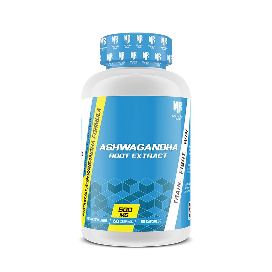Muscle Rulz Ashwagandha Root Extract 500MG 60 Capsules