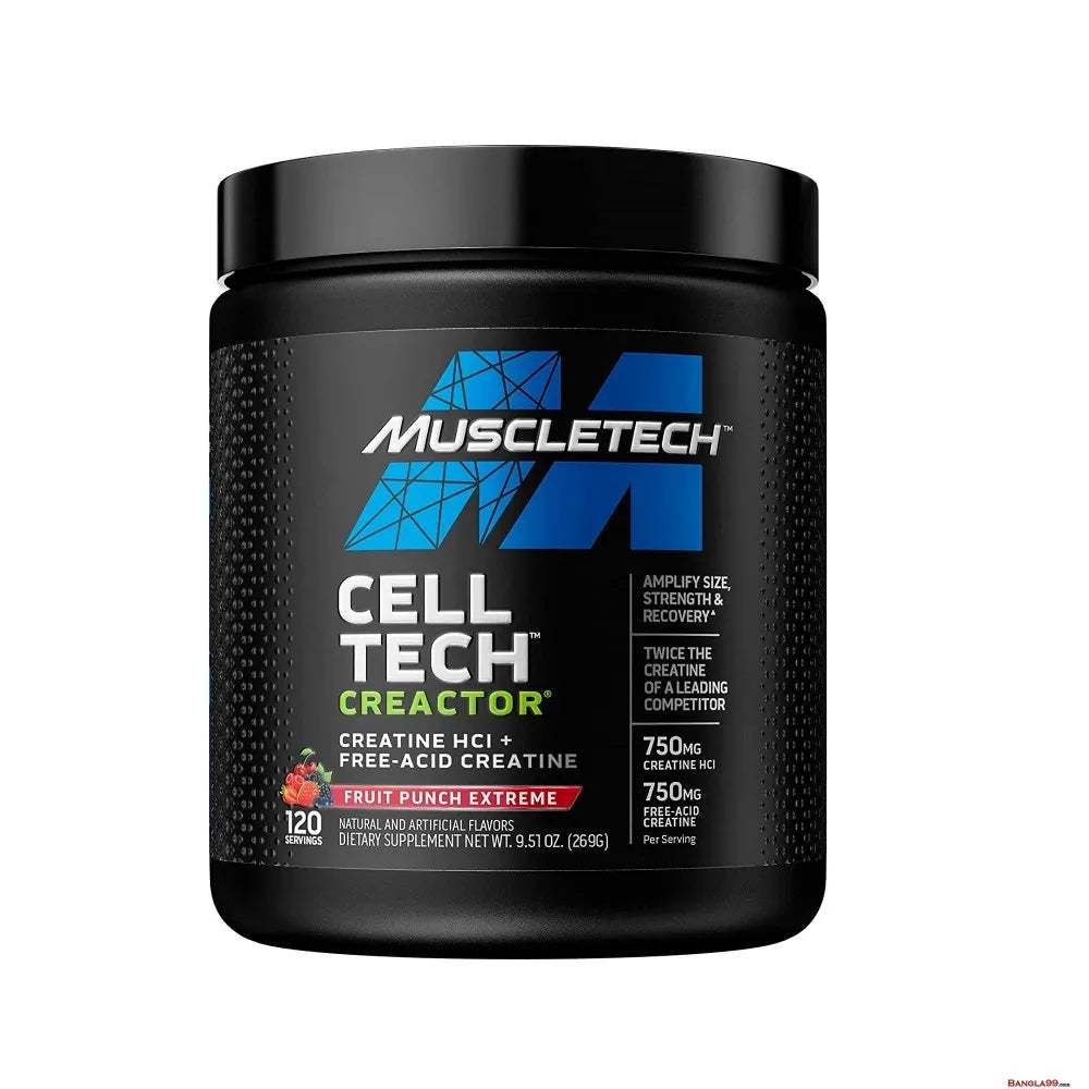 Buy MuscleTech Cell-Tech Creactor Creatine 120 Servings Online at Best Price in Bangladesh