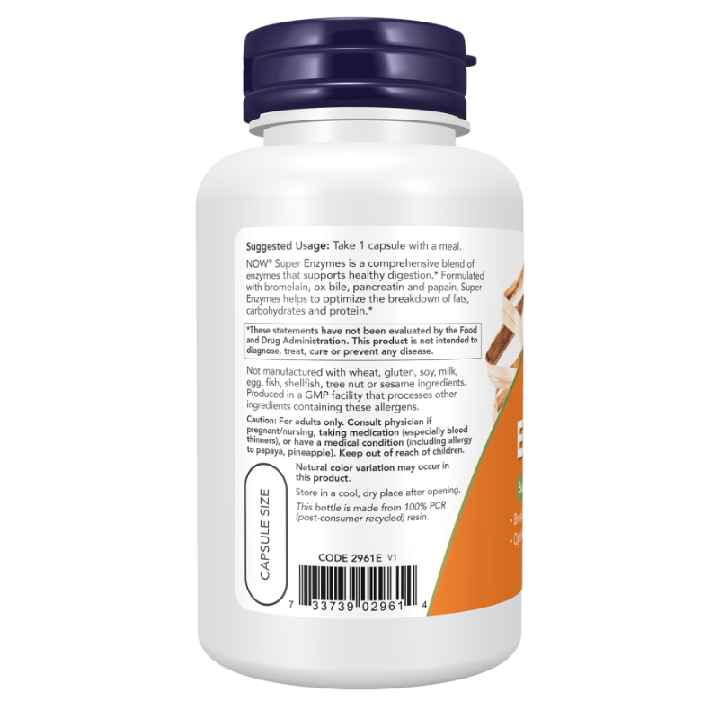 NOW Foods Super Enzymes – 90 capsules