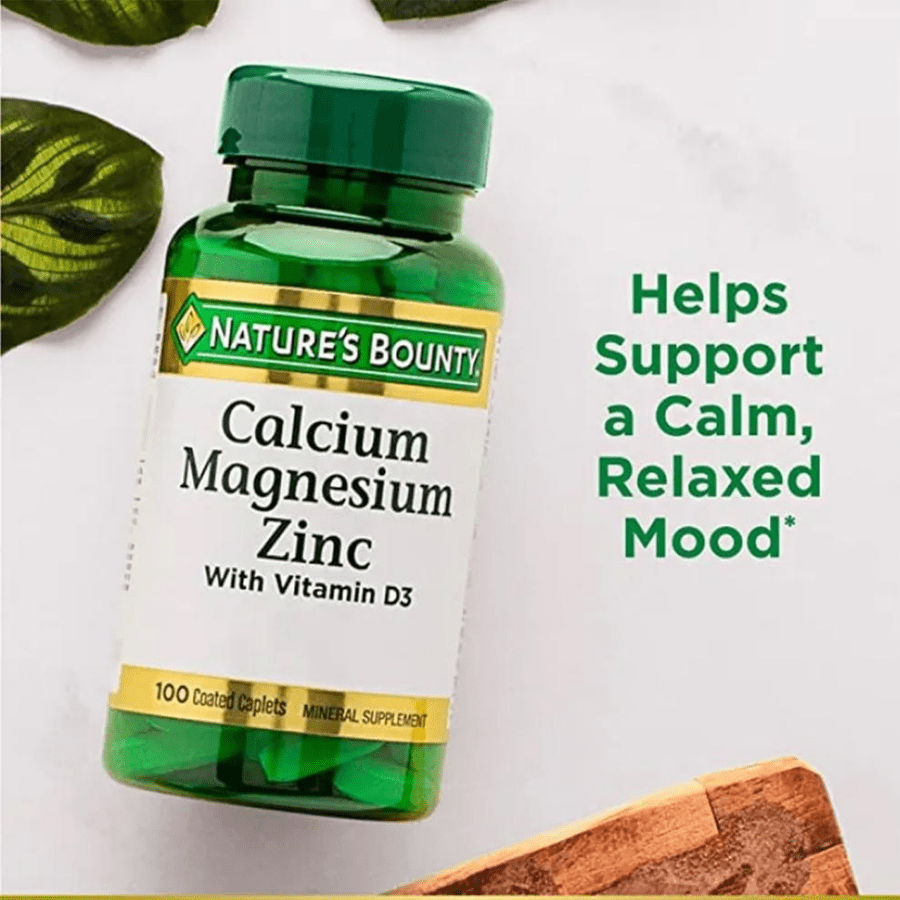 Buy Nature's Bounty Calcium Magnesium Zinc 100 Tablet Online at Best Price in Bangladesh
