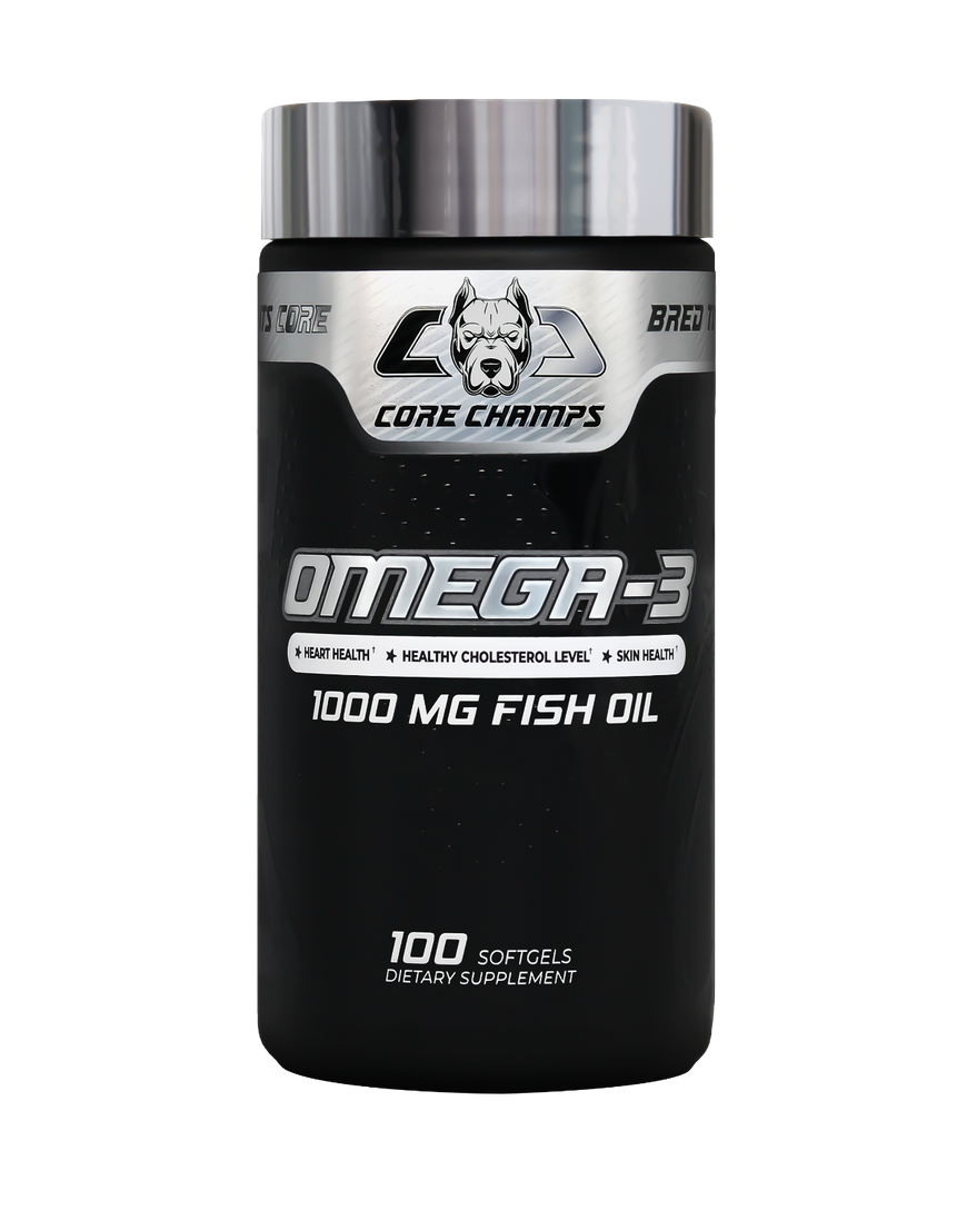 Core Champs Omega-3 Fish Oil - 100 Softgels