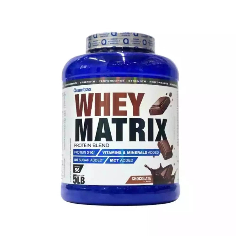 Buy Quamtrax Whey Matrix Protein Blend 5 lbs - Chocolate Online at Best Price in Bangladesh