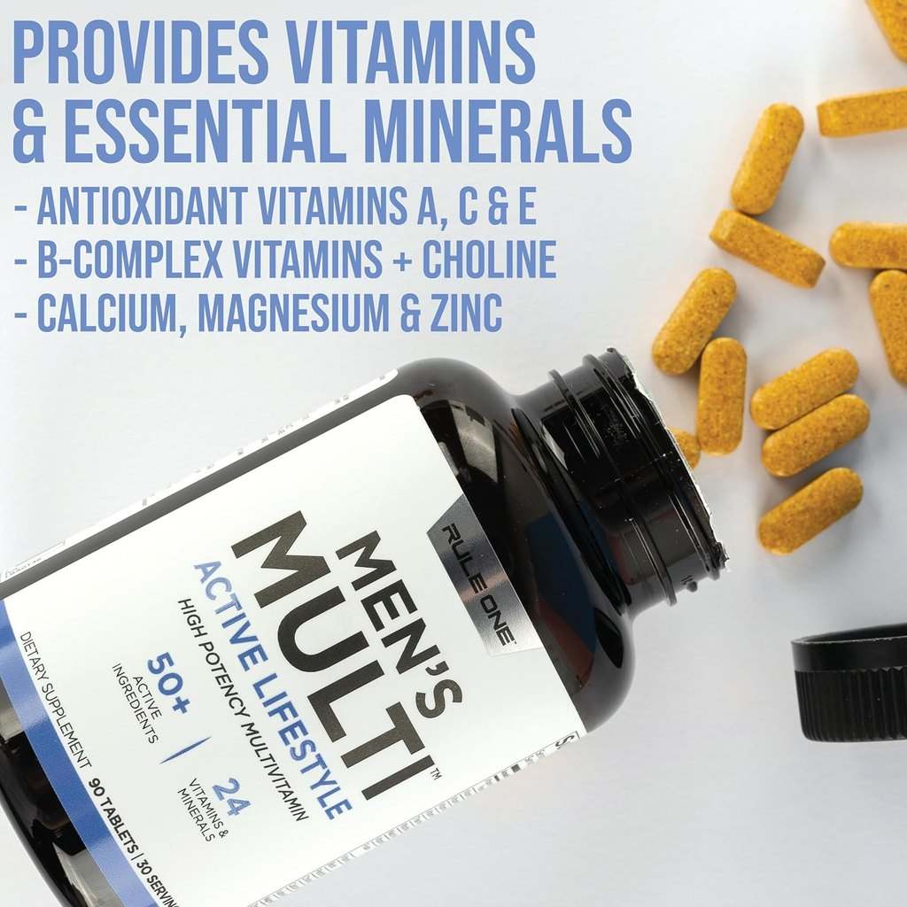 Buy Rule 1 Men’s Multi-Vitamin 90 Tablets Online at Best Price in Bangladesh