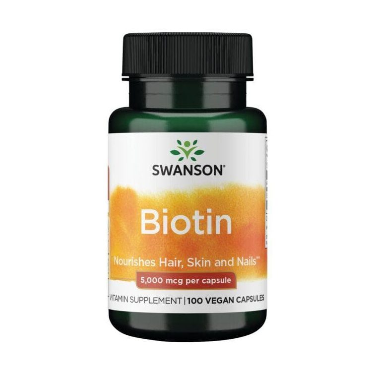Buy Swanson Biotin Vitamin B7 5000 mcg 100 Capsules Online at Best Price in Bangladesh