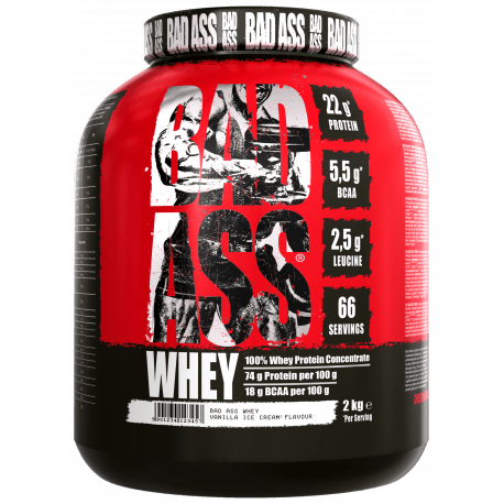 Bad Ass Whey Protein Concentrate 2 KG - Bodybuilding BD