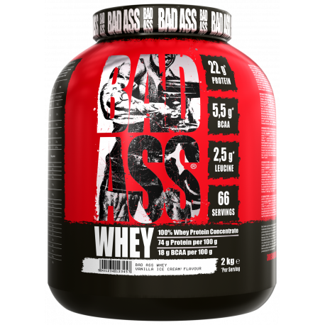 Bad Ass Whey Protein Concentrate 2 KG