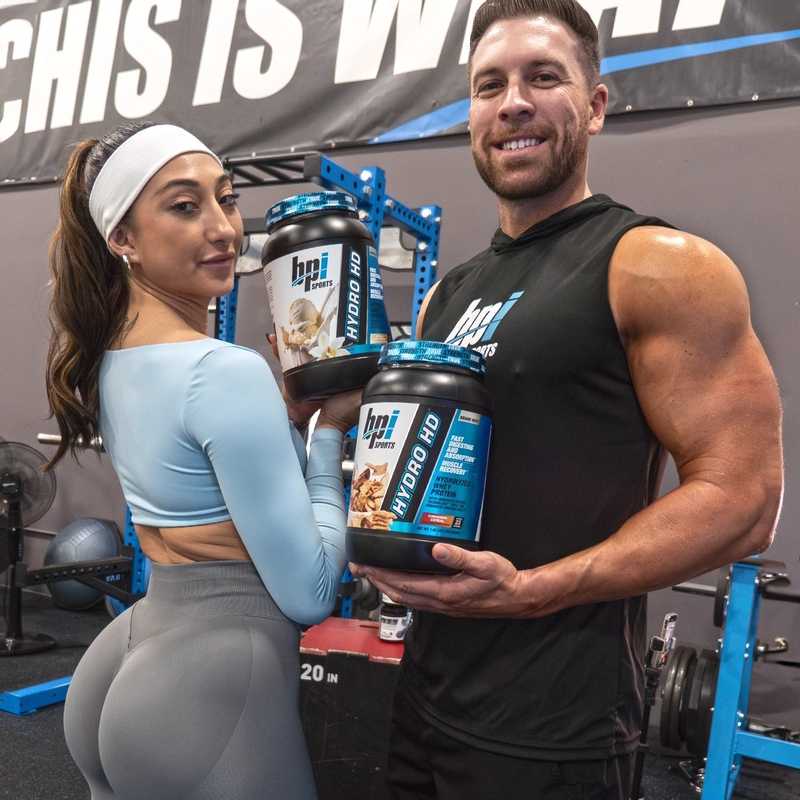 BPI Sports Hydro HD - 100% Hydrolyzed Whey Protein 4.8 lbs 68 Servings - Bodybuilding BD