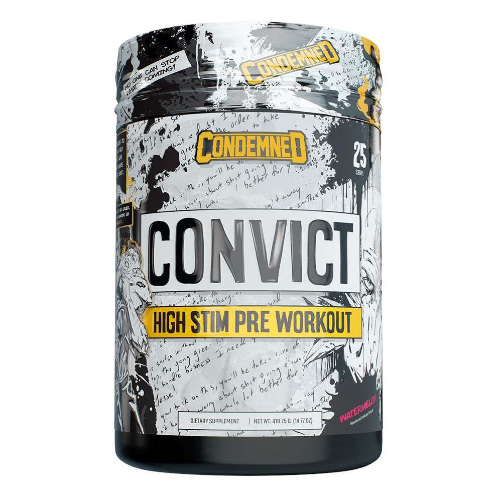 Condemned Labz Convicted Pre Workout Supplement - Bodybuilding BD