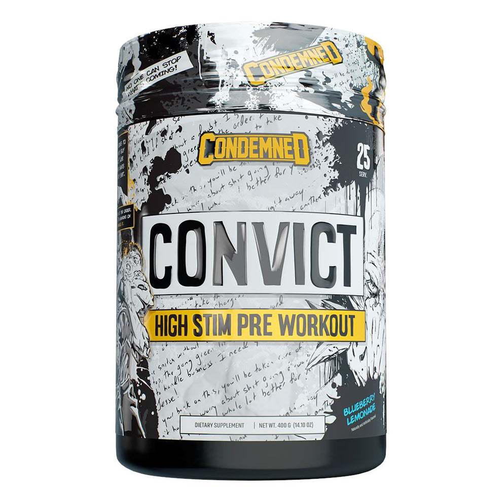 Condemned Labz Convicted Pre Workout Supplement - Bodybuilding BD