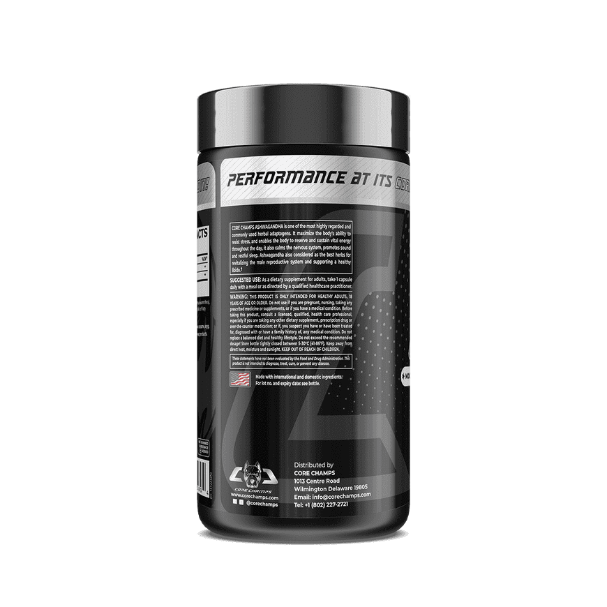 Buy Core Champs Ashwagandha 500MG 60 Capsules Online at Best Price in Bangladesh