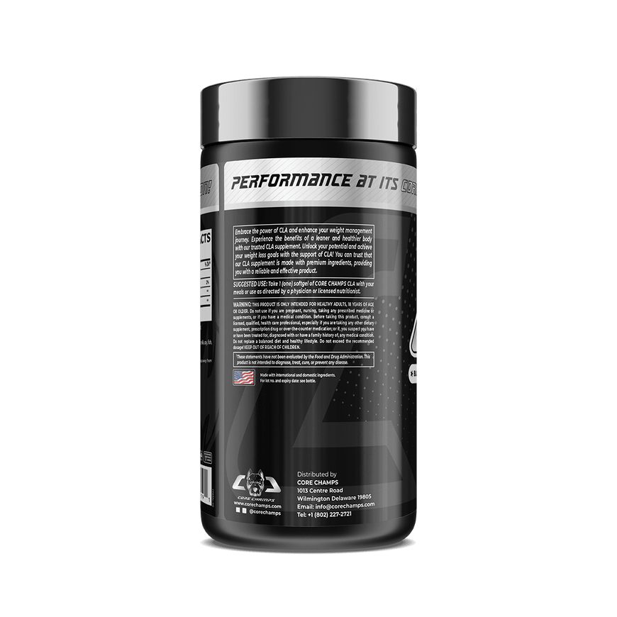 Core Champs CLA (Conjugated Linoleic Acid) 1000 MG 120 Softgel - Bodybuilding BD