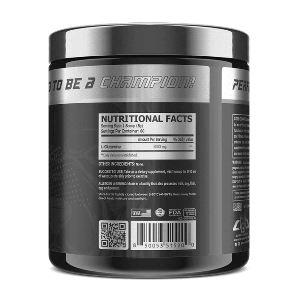Core Champs Glutamine 60 servings - Bodybuilding BD