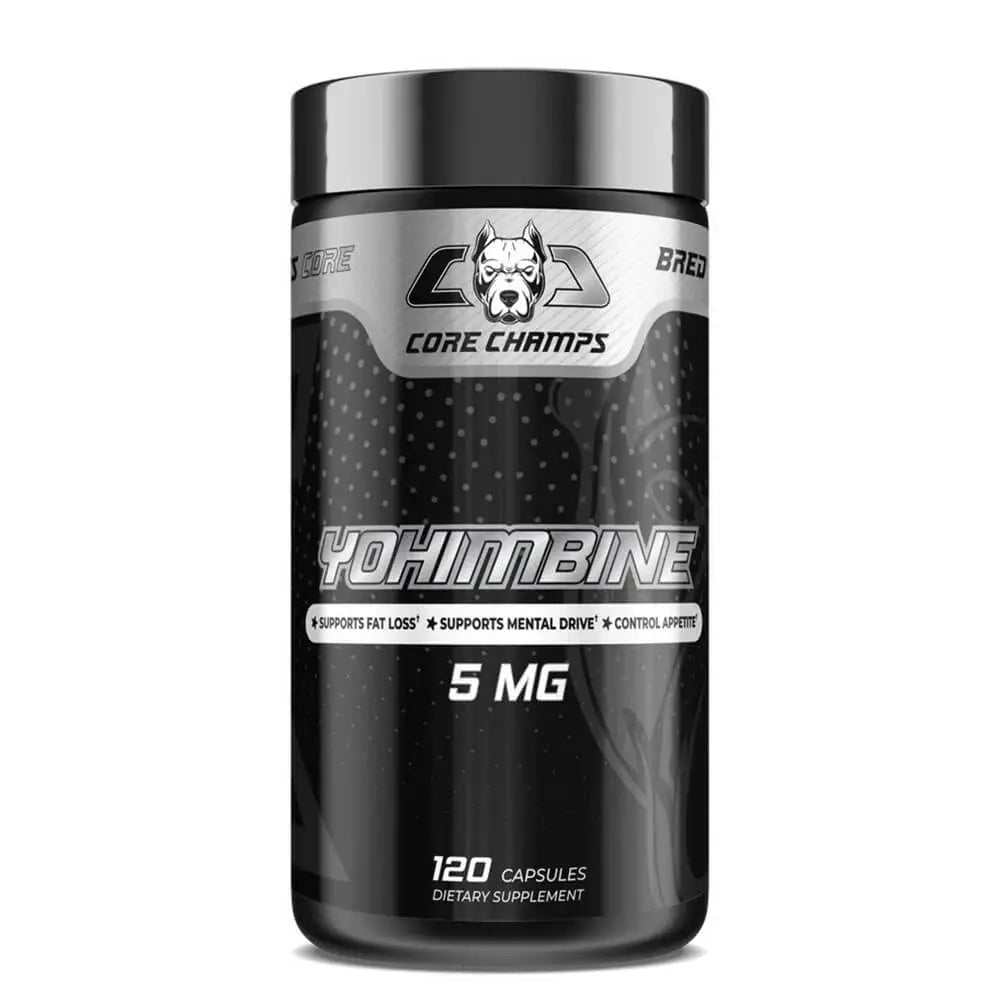 Core Champs Yohimbine Fat Burner 120 Capsule - Bodybuilding BD