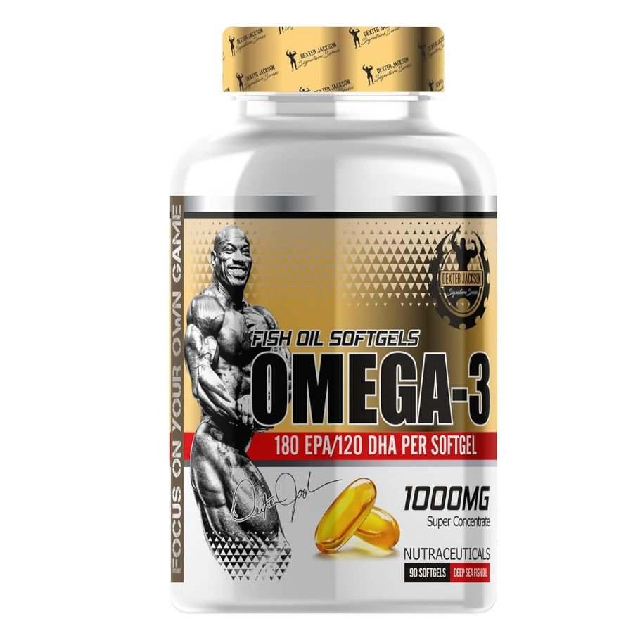 Dexter Jackson Fish Oil Omega-3 1000mg (90 Softgels) - Bodybuilding BD