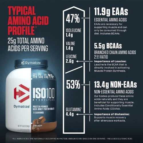 Dymatize ISO 100 Whey Protein Isolate - Bodybuilding BD