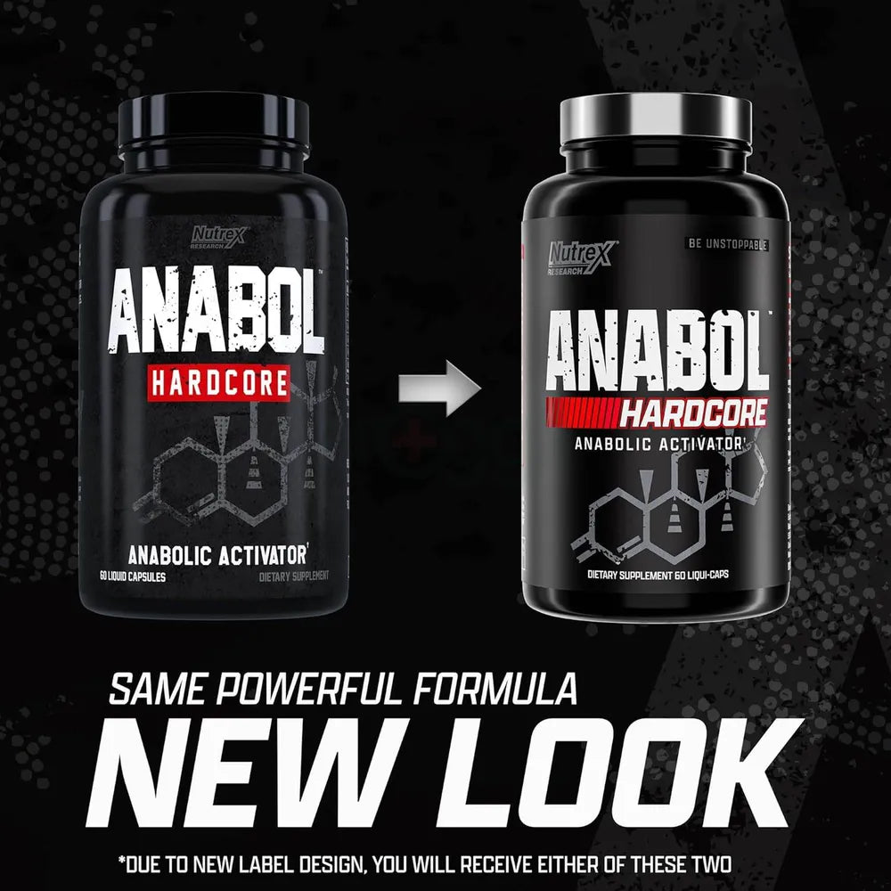 Nutrex Research Anabol Hardcore, 60 Capsules