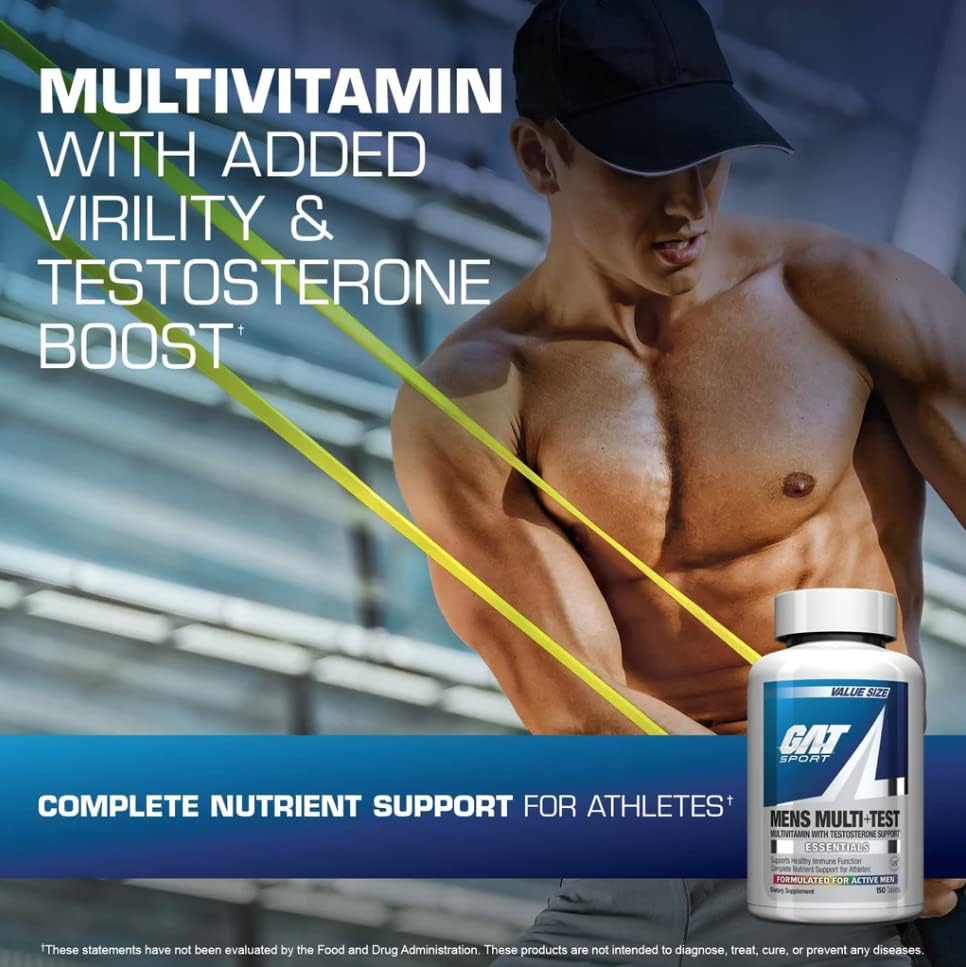 GAT Sport Men’s Multi + Test Vitamin