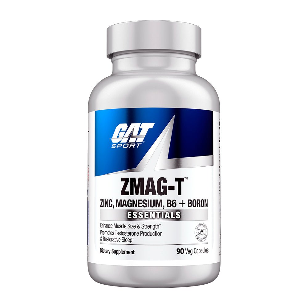 GAT Sport ZMAG - T (Zinc, Magnesium, B6 & Boron) – 90 Veg Capsules - Bodybuilding BD