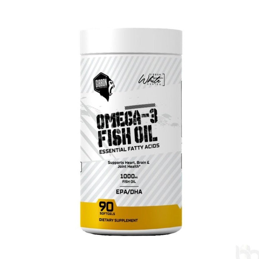 Gibbon Nutrition Omega-3 Fish Oil 90 Softgels - Bodybuilding BD