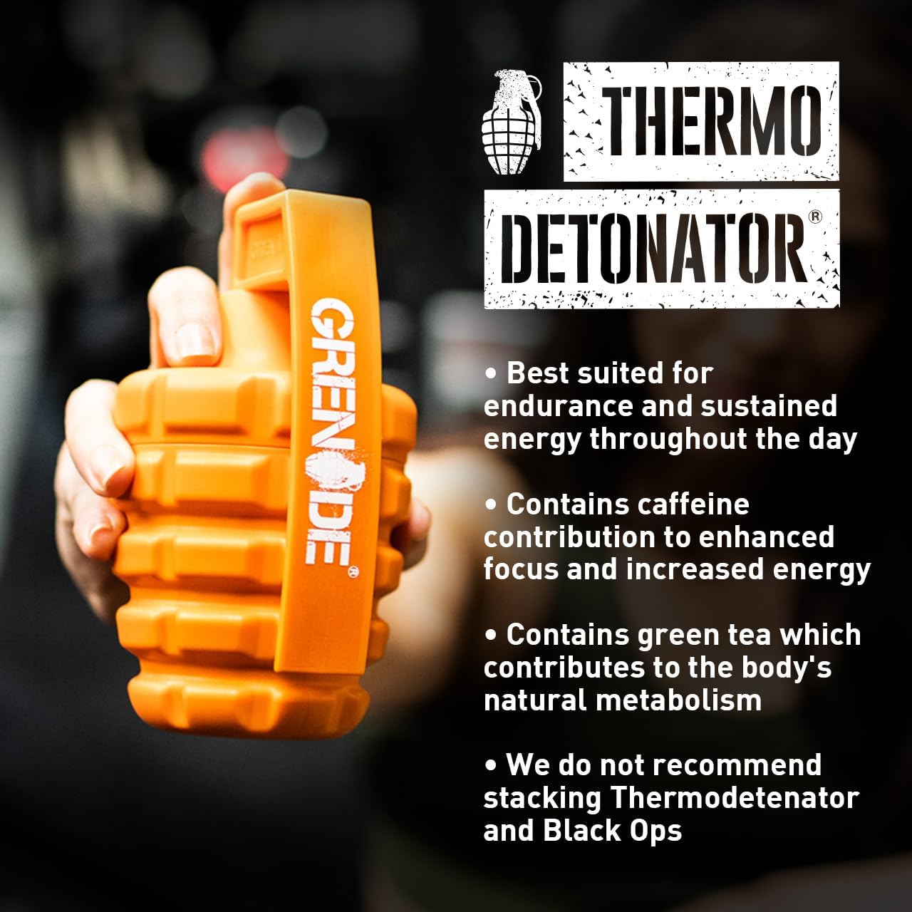 Grenade Thermo Detonator 100 Capsules - Bodybuilding BD