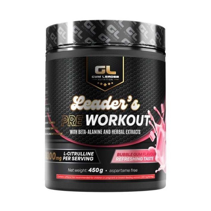 Gym Leader Nutrition Pre Workout Supplement 30 Serving - Bodybuilding BD