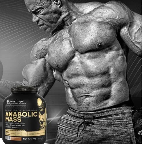 Kevin Levrone Anabolic Protein Mass Gainer 3 Kg 25 Serving - Chocolate (Scope Size 2 Cup)