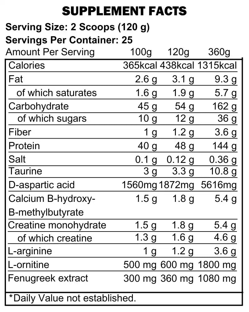 Livepro Protein Mass Gainer 3 Kg 25 Serving - Chocolate ( Scope Size 2 Cup)