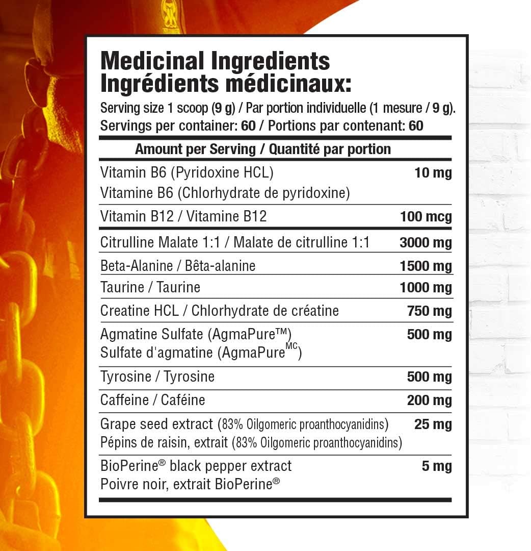 Mammoth Pump Pre - Workout 30 servings - Bodybuilding BD