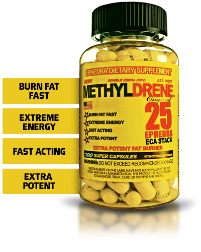 Cloma Pharma Methyldrene 25ephedra - 100 Capsules
