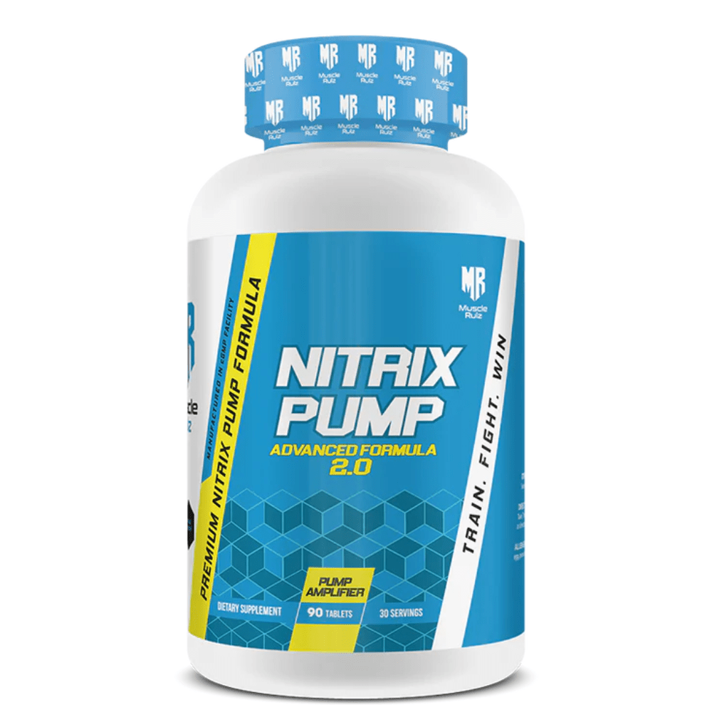 Muscle Rulz Nitrix Pump 90 Tablets Muscle Pumps - Bodybuilding BD