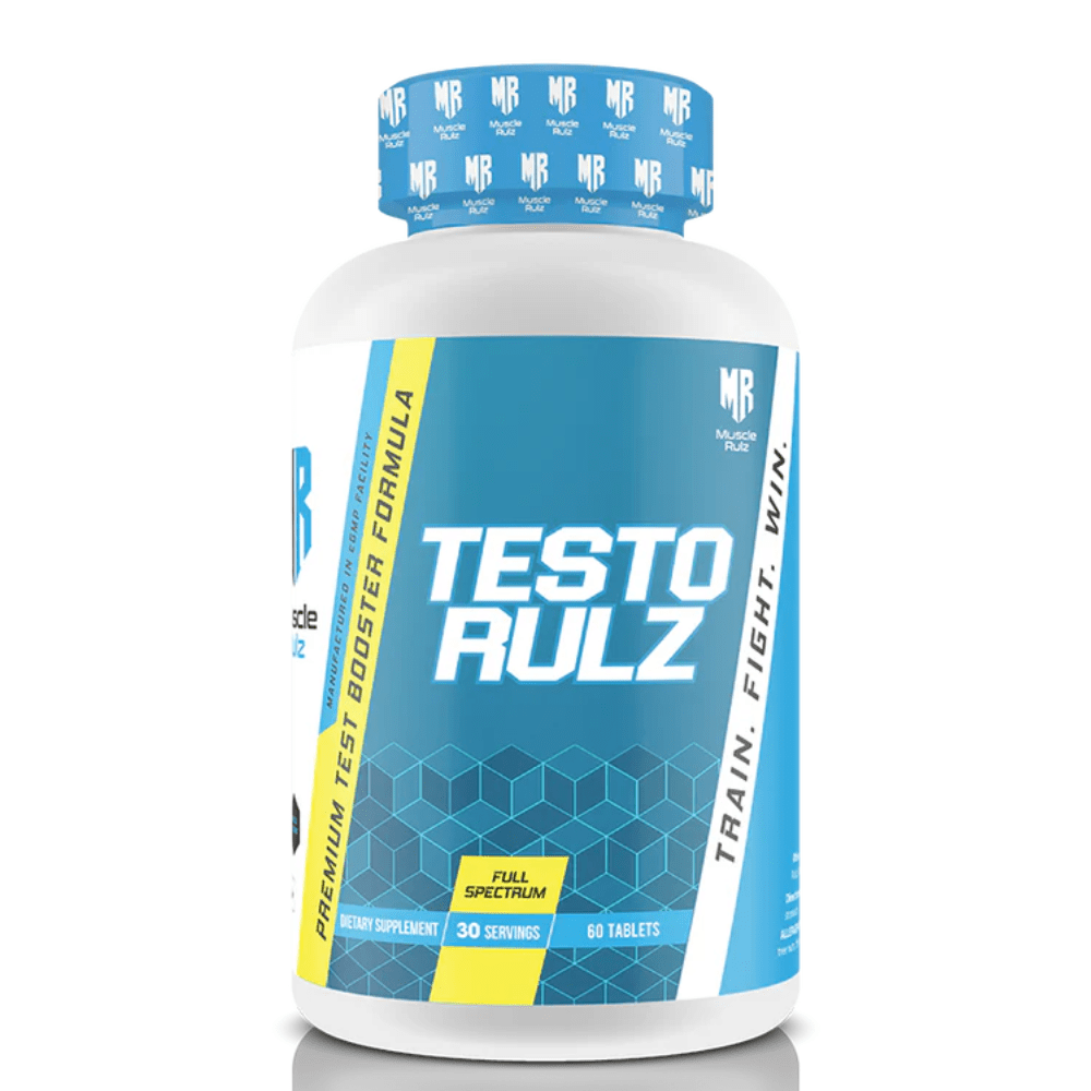 Muscle Rulz Testo Rulz 60 Tablets Enhance Performance, Support Energy - Bodybuilding BD