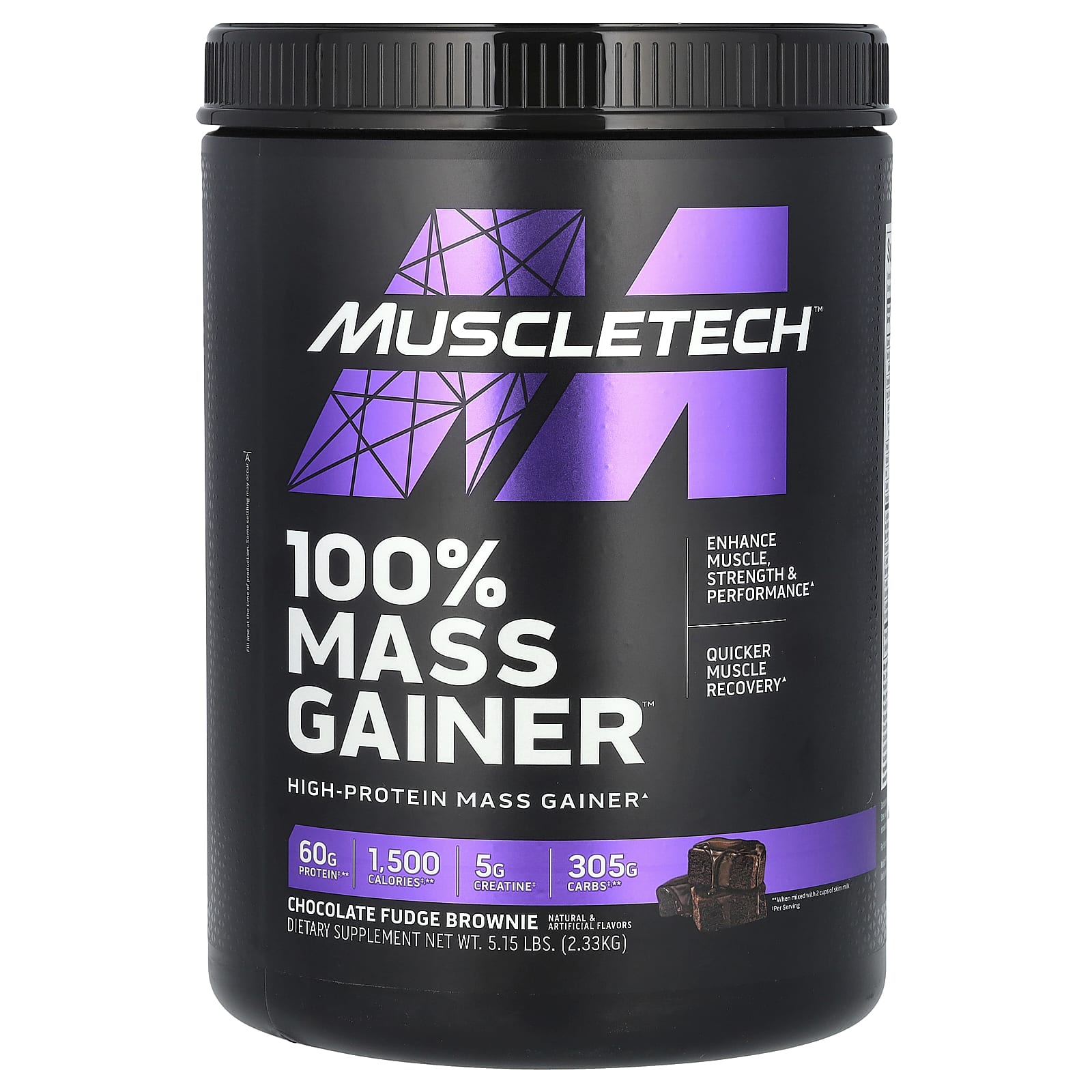 Muscletech 100% Mass Gainer, 5.15 LBs - Bodybuilding BD