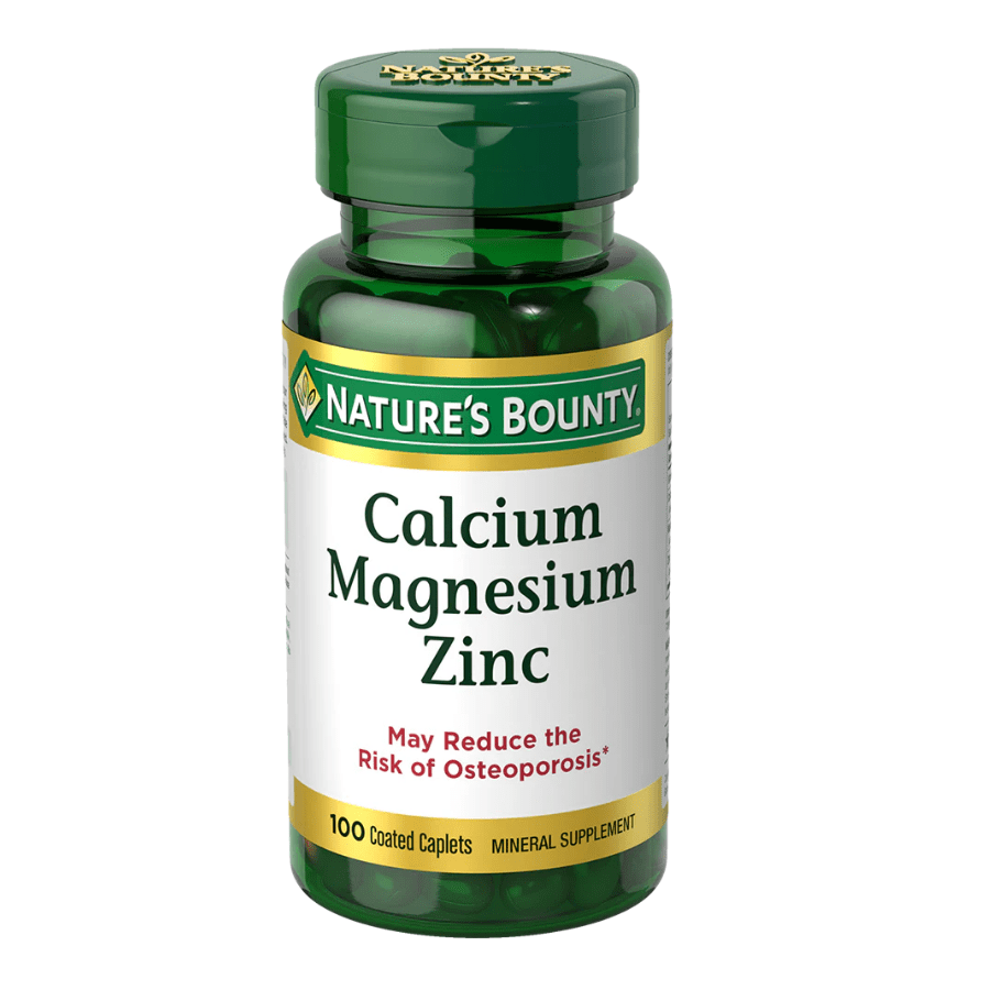 Nature's Bounty Calcium Magnesium Zinc 100 Tablet - Bodybuilding BD