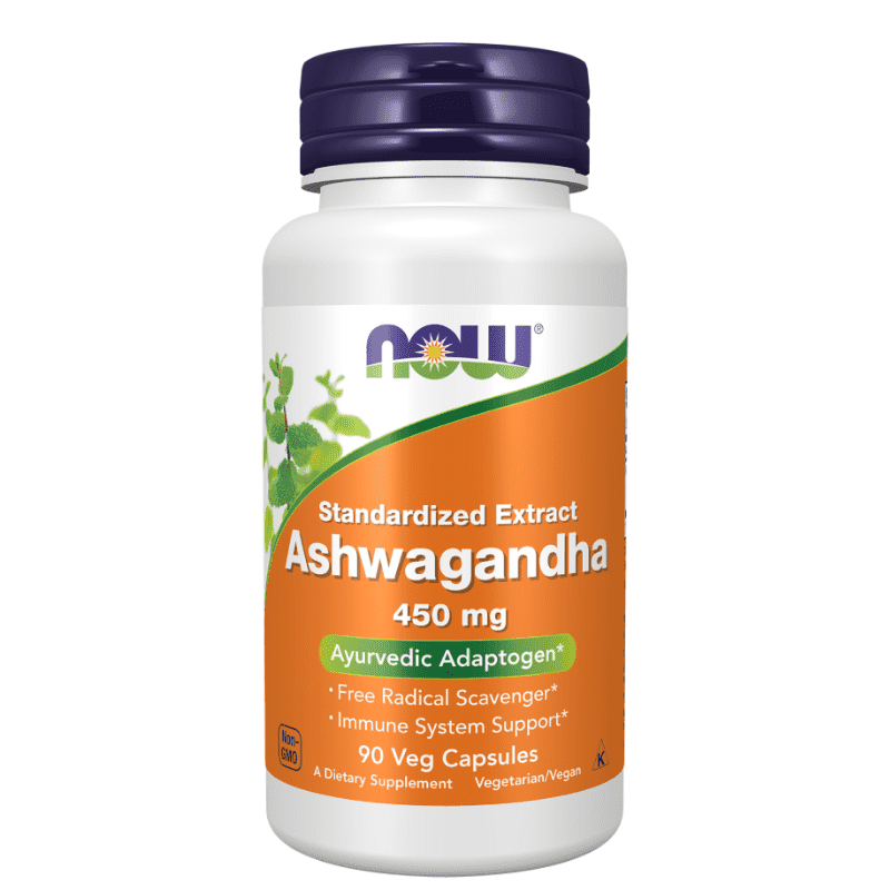NOW Foods Ashwagandha 90 Capsules - Bodybuilding BD