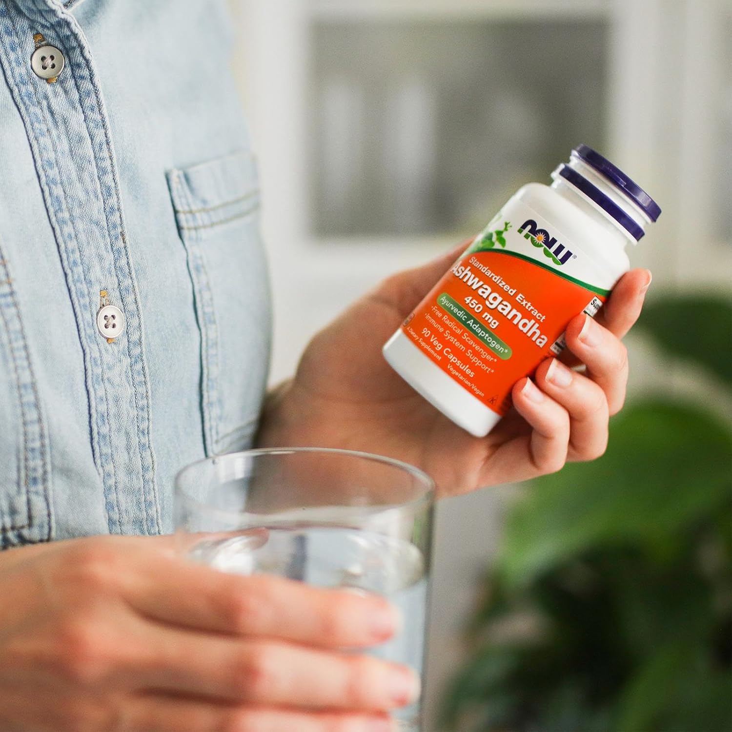 NOW Foods Ashwagandha 90 Capsules